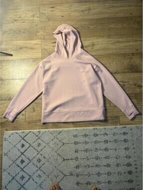 All in Motion Light Pink Hoodie Sweatshirt, Size Large